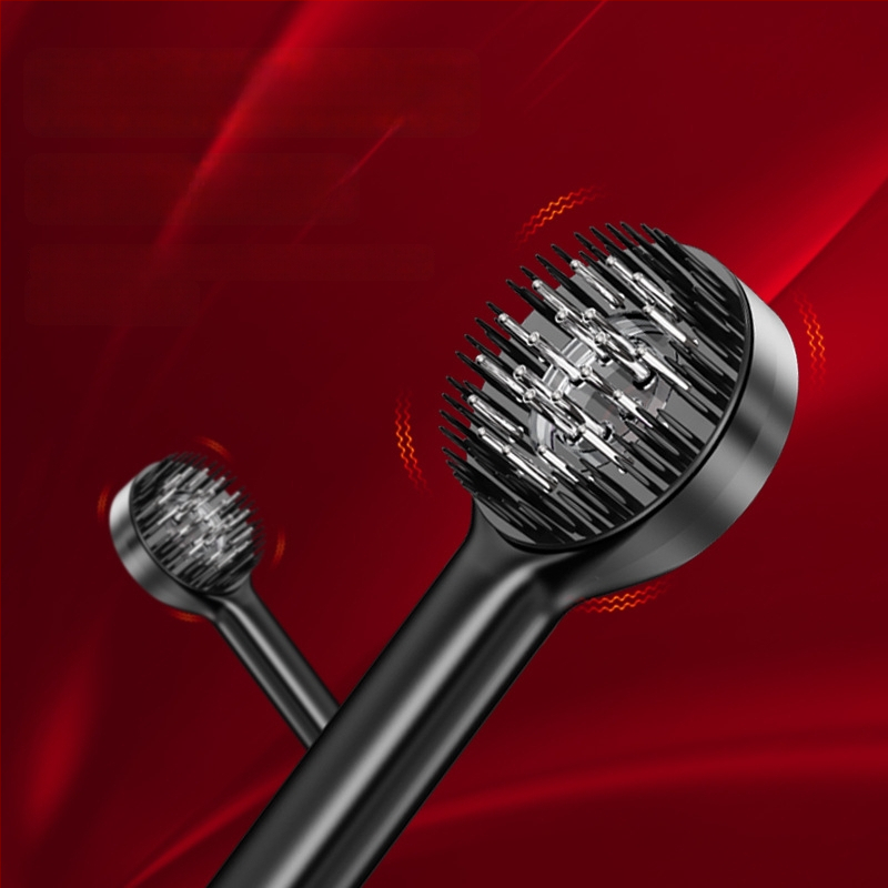 Raudoną šviesą plaukų augimui su galvos odos masažu ir vaistų aplikatoriumi – Modelis DYS001, Specifikacija 001, Tinka visiems