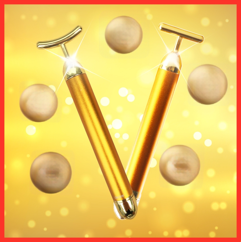 Elektrinis vibracinis veidojimo prietais LY008 – išleistas 2017 m., CE/FCC sertifikuota, korpusas: elektroplatingas + oksidacija