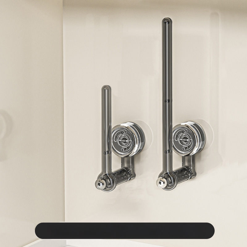 Siurbimo tipo virtuvės popieriaus laikiklis – plastmasinis, tinkamas ritinėliams popieriaus, daugiafunkcinis, šviesios prabangos stilius