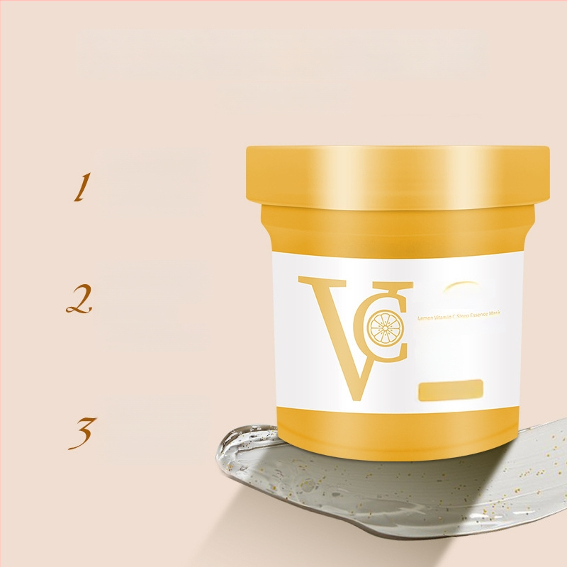 Dr. Bounce Citrinų vitamino C naktinė esencijos kaukė — krem-gelio kaukė, drėkina ir ramina odą, tinkama normalioms odai, galiojimo laikas 3 metai