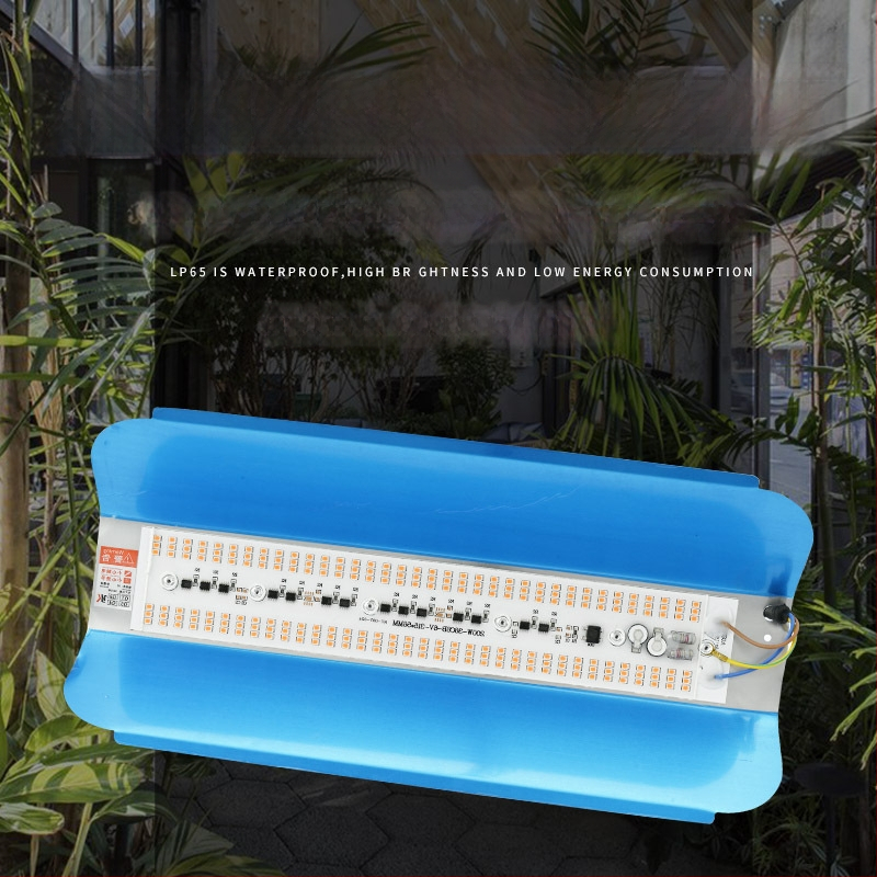 Augalų augimui LED lemputė, 100W, 100 LED, 1000 lm, IP65, tarnavimo laikas 50000 h