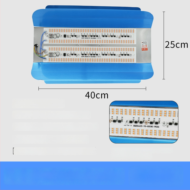 Augalų augimui LED lemputė, 100W, 100 LED, 1000 lm, IP65, tarnavimo laikas 50000 h