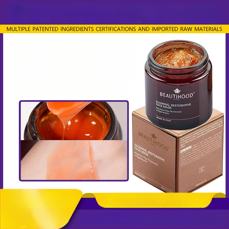 Maska su eteriniais aliejais – Kremas-gelis kaukė, 100 ml, Visų odos tipų, Drėkina, Šviesina odos toną