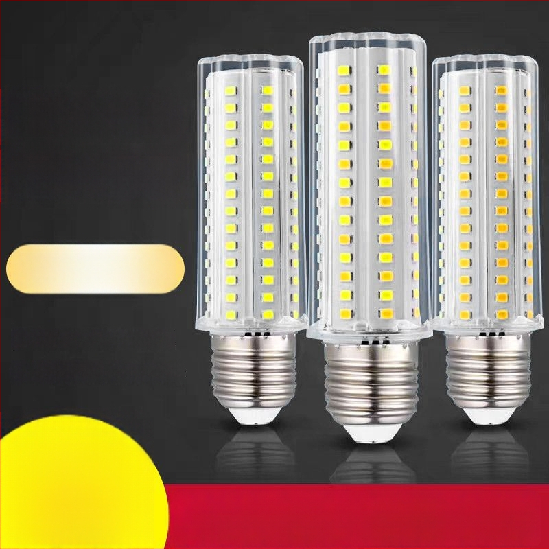 LED kukurūzų lemputė – akių apsauga, be mirgėjimo, 20W • 112 LED • 2000 lm • 360° spindulys • E27 lizdas