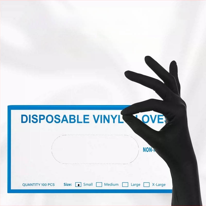 Vienkartinės apsaugos pirštinės - iš latekso gumos, skirtos grožiui ir pusiau nuolatiniam tatuiravimui, bendram naudojimui (50 vnt.)