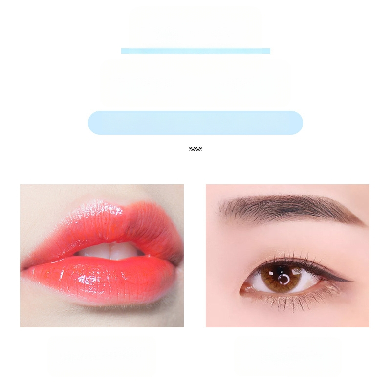 Pusiau nuolatinis tatuiruočių taisymo gelis antakiams, akių linijai ir lūpoms; valymo kremas