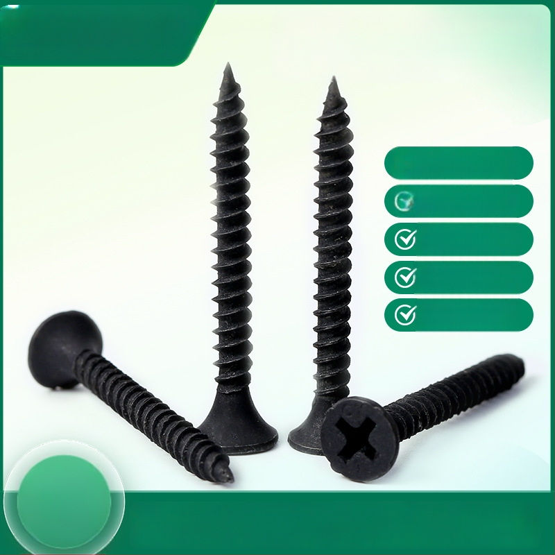 Samořezné skrutky so zapustenou hlavou, fosfátované, oceľ 1022, trieda 8,8, norma GB/T 14210-1993