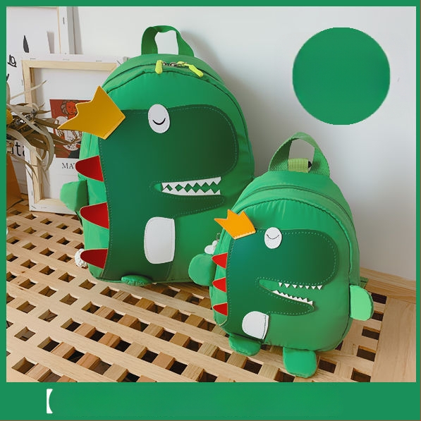 Laste dinosaurusega seljakott – hingav, kulumiskindel, unisex, koolile, polüestri vooder