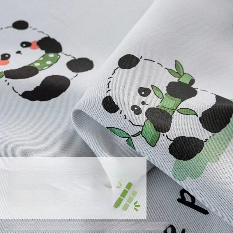 Aizkari pret gaismu logam, poliesters, drukāta karikatūra audums, piemērots logiem dažādu veidu