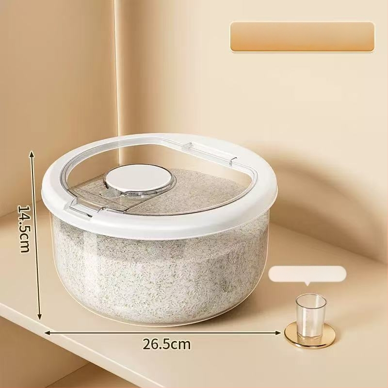 Ryžių laikymo dėžė — sandari, atspari drėgmei ir atbaido kenkėjus, maisto kokybės PP plastikas