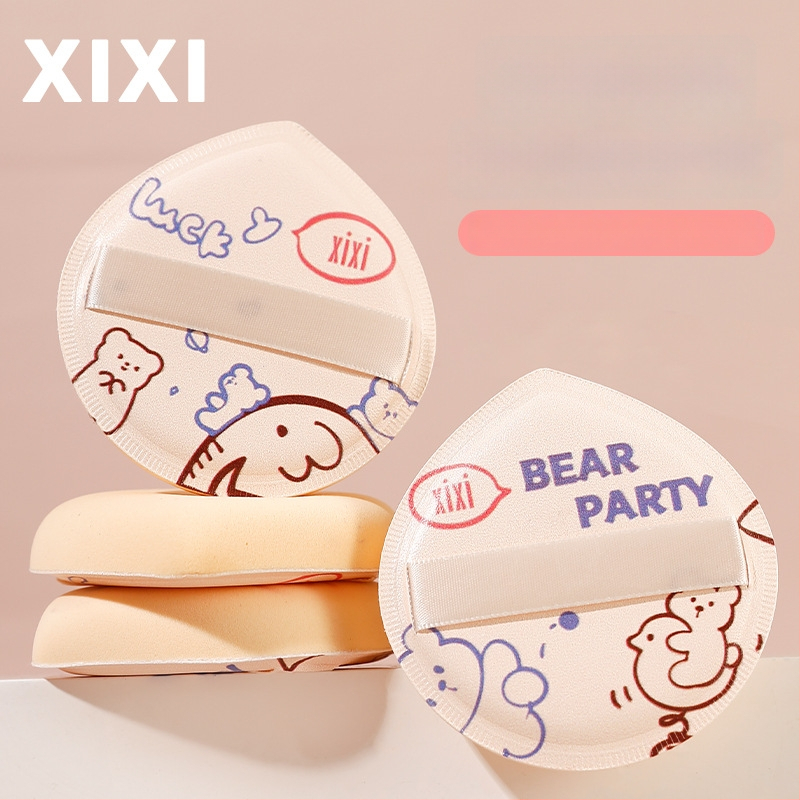 Pūderes pūdelis – sausai un mitrai lietošanai, materiāls: sūklis, zīmols: xixi, 1 gab