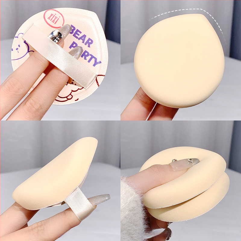 Pūderes pūdelis – sausai un mitrai lietošanai, materiāls: sūklis, zīmols: xixi, 1 gab