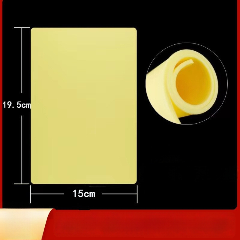 Tatuiruočių treniruoų oda, minkšta silikono danga, 3 mm storis, tuščias paviršius antakių tatuiravimui, pradedantiesiems