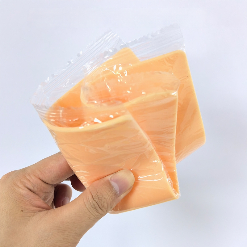 Tatuiruočių treniruoų oda, minkšta silikono danga, 3 mm storis, tuščias paviršius antakių tatuiravimui, pradedantiesiems