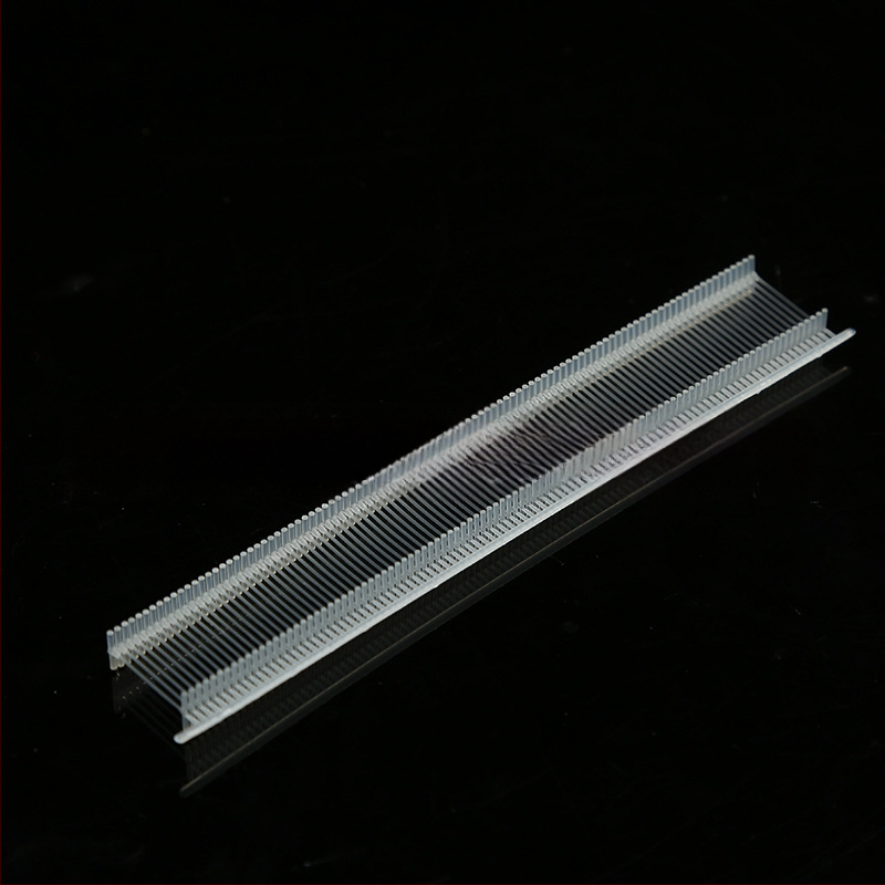 Nailona I-formas līmēšanas adata apģērbu etiķetēm un zīmolu siksnām | Zīmols Sheng Nan | Piemērošana: Apģērbi