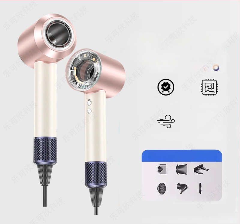 Matu fēns ar brushless motoru, 1600W, 220V, negatīvi joni, karsts un auksts gaiss