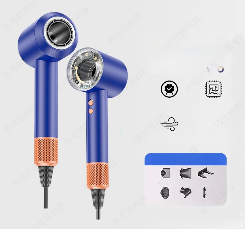 Matu fēns ar brushless motoru, 1600W, 220V, negatīvi joni, karsts un auksts gaiss