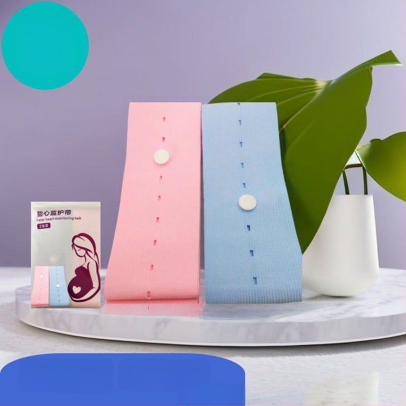 Fetalinės širdies ritmo stebėjimo dirželis, medžiaga: poliesterio pluoštas, taikymas: kitas