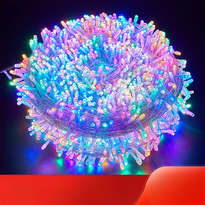 Kalėdinės LED girliandos lauko naudojimui, IP65, reguliuojamas šviesumo lygis, 220V