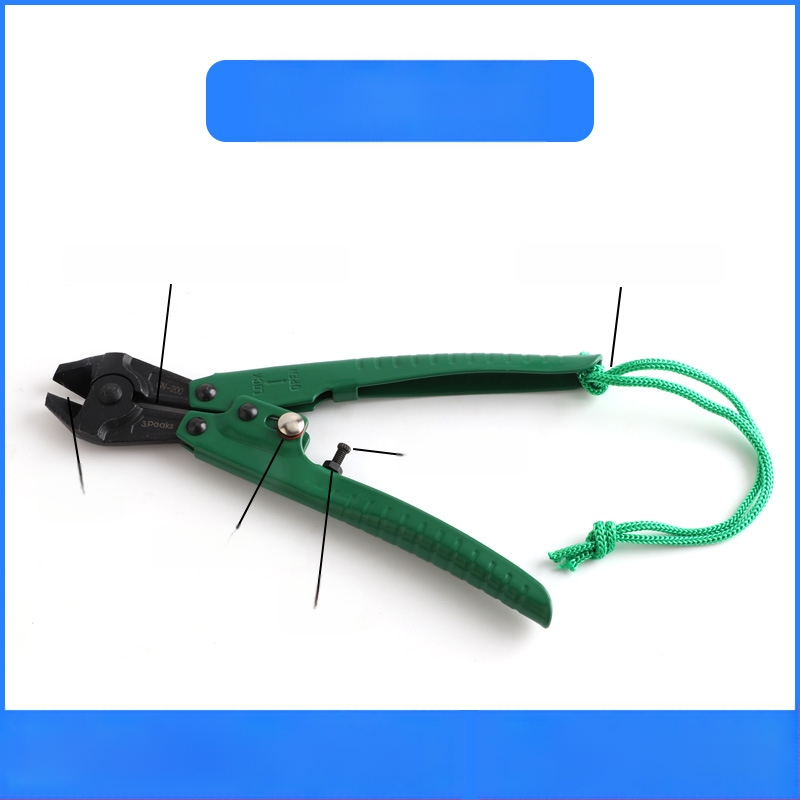  Vielos pjovimo replės – Geležis, Metalo apdirbimas, Svoris 0.35