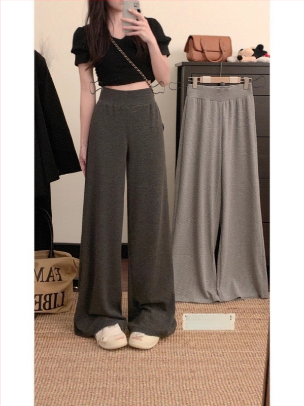 Nėščiosioms skirtos kelnės, laisvas kirpimas, pilvo palaikymas, mikroelastingumas, poliesteris, pavasaris 2025