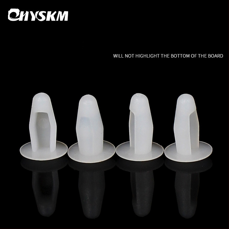 Nylonový nýt pre fixáciu PCB a strojových dosiek – LRD-04, Materiál: nylon, Typ nýtu