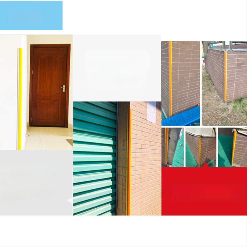 Gumijas stūra aizsargs – pastiprināts paplašināts dizains, mīkra pretkoliāzijas lente, modelis hj100, pielāgota apstrāde