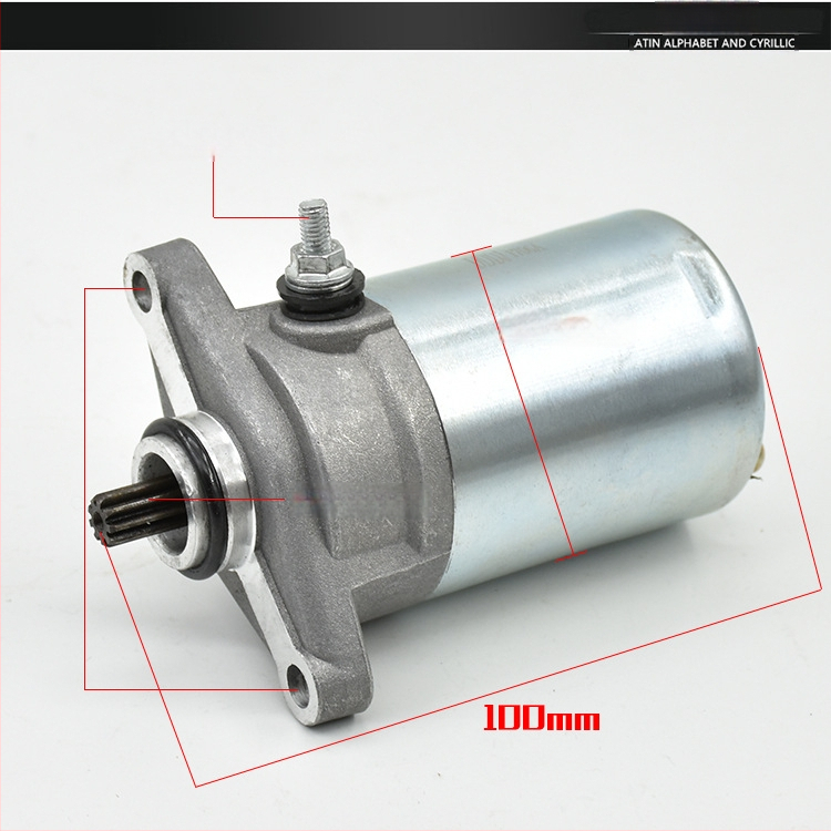 Motociklo starteris Mojielong Happy Star HJ100T-2-3-7