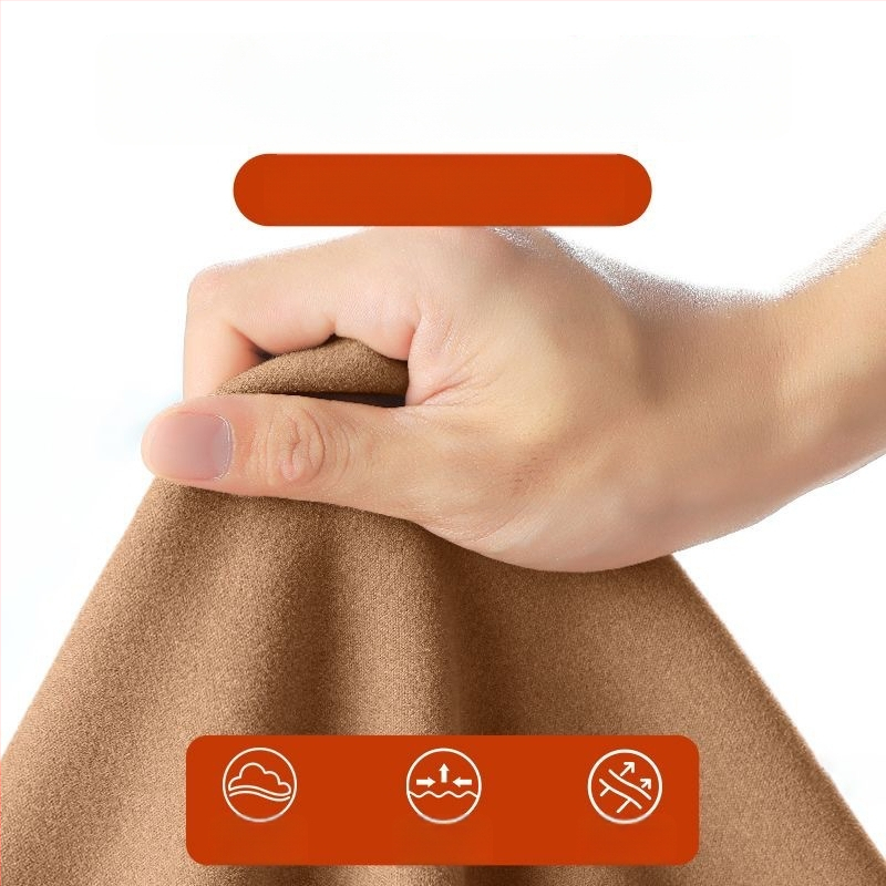 Meeste termiline baaslõige T-särk kahepoolse fliisiga, pikkade varrukatega, ümmarguse kaelusega, vaba lõige, talvine top