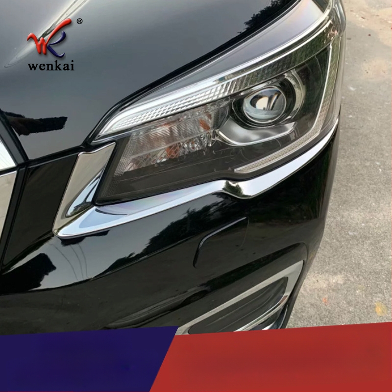 Dekoratyvinis priekinio žibinto rėmelis Subaru Forester 2019, Wen Kai WK-877, ABS