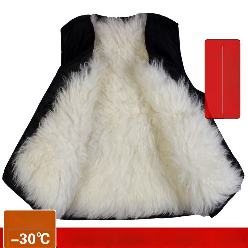 Vīriešu ziemas veste ar kažokādas siltinājumu, kapuci, šaurs griezums, svītrainā korduroja audums