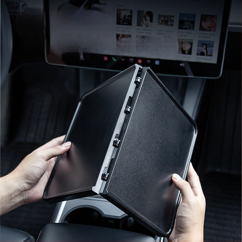 Tesla Model 3/Y sulankstomas centrinės konsolės padėklas – Daugiafunkcinis, Plastikas, Diegimas: Kitas