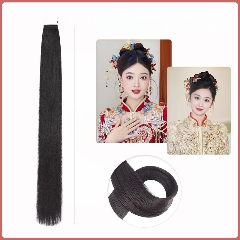 Frizieru parūka, roku darīta, karstumizturīgas šķiedras, taisa frizūra, nav krāsojama vai permēta