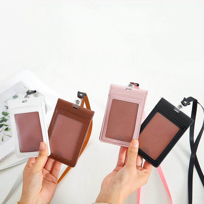 Yue Lu kartes turētājs no PU ādas – mūsdienīgs minimālistisks stils, PU iekšējā odere