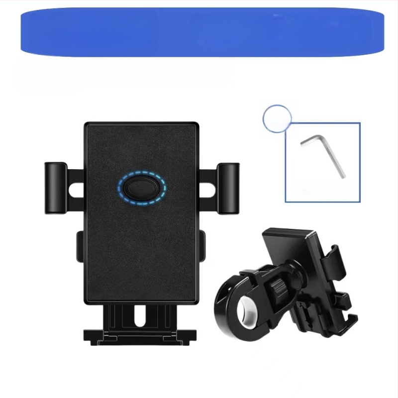 Telefono laikiklis elektriniams transporto priemonėms, motocikliui ir kalnų dvirčiui su navigacija (medžiaga: minkštas lipalas; prekės ženklas: be prekės ženklo)