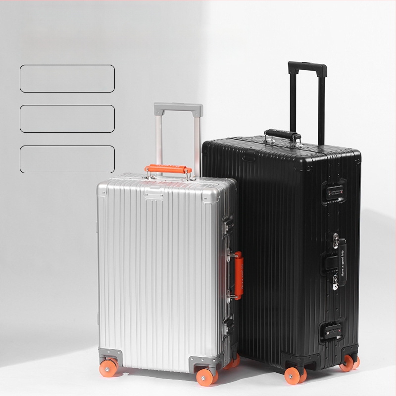 Alumiinium-magnésiumi sulamist käsipagas koos istmega, suur maht, TSA lukk, universaalsed rattad