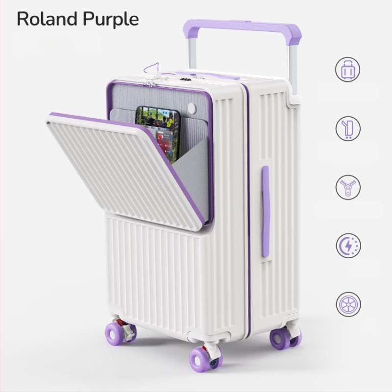 Reisikohver kuiva–niiske eraldamisega, eesava disain, USB-port, veekindel, suur maht