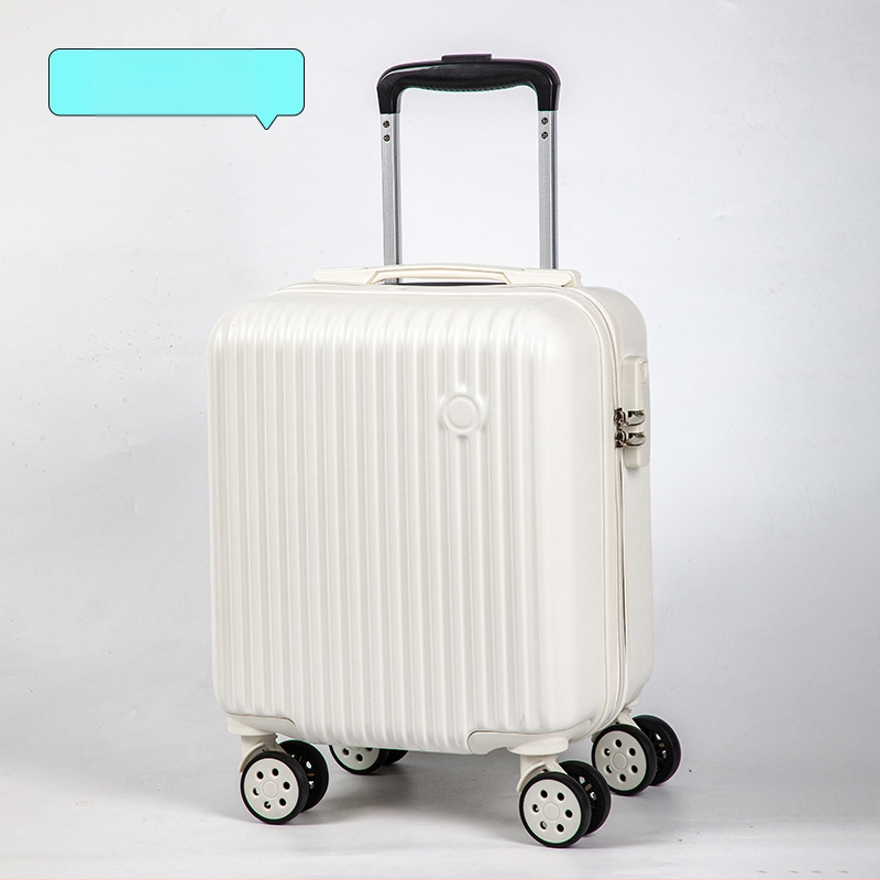 Omanfi 14-tolline käsipagas, ABS+PC, 2,3 kg, universaalsed rattad, tõmblukuga avamine, tavaline kombinatsioonlukk