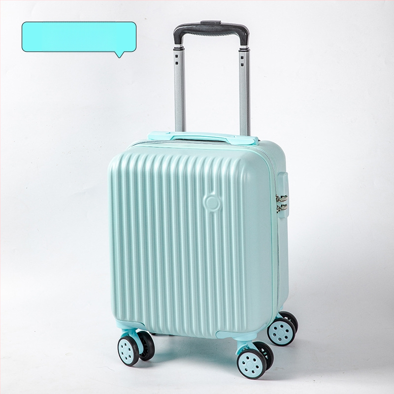 Omanfi 14-tolline käsipagas, ABS+PC, 2,3 kg, universaalsed rattad, tõmblukuga avamine, tavaline kombinatsioonlukk