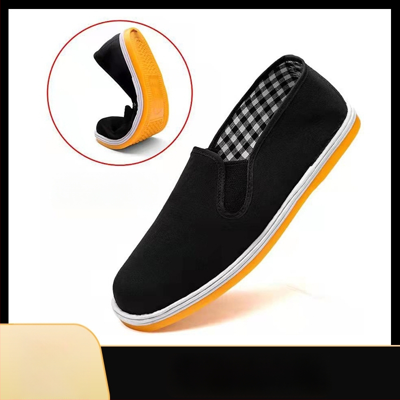 Unisex drobės slip-on batai su elastine juosta, apvali nosis, žemas viršus, pada iš liellapo cīpslos, PU įdėklas