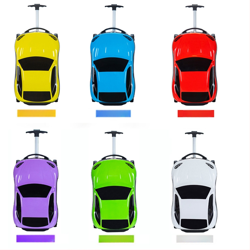 Laste reisikott karikatuurimustriga, ABS+PC materjal, universaalsed rattad, tõmblukk, polüester vooder, õpilastele