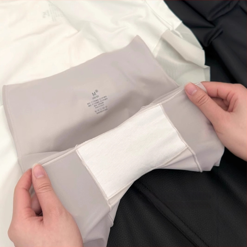 Moterų saugos kelnaitės su aukštu juosmeniu, pilvo kontrole ir klubų pakėlimas, nailoninės megztos medžiagos