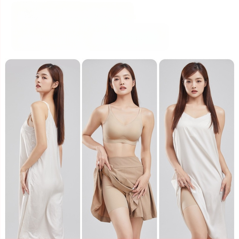 Moterų be siūlių saugios bokserinės — dviejų funkcijų vienas, greitas džiūvimas, žemas juosmuo