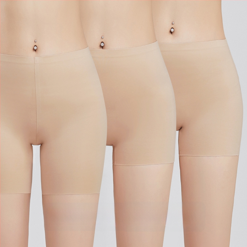 Moterų be siūlių saugios bokserinės — dviejų funkcijų vienas, greitas džiūvimas, žemas juosmuo