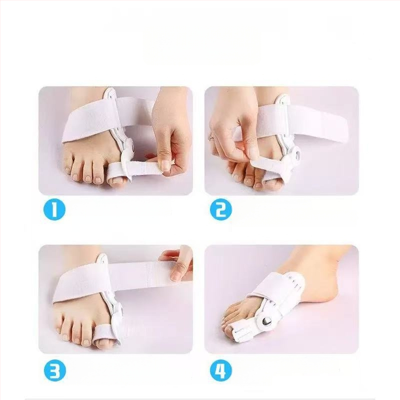 Kojų piršto korektorius Hallux Valgus – reguliuojamas ABS, Valgus serija, naktiniam naudojimui