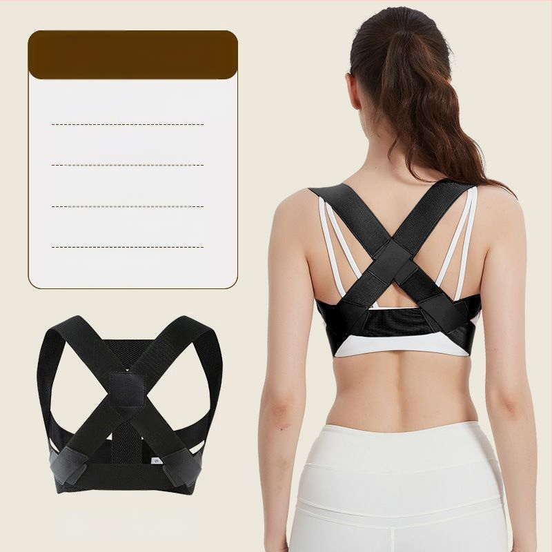 Thousand Leaves BBJ0005-A-0 Laikysenos korektorius nugarai, kvėpuojantis, nematomas dizainas, tinkamas suaugusiesiems ir studentams; sertifikatas 1