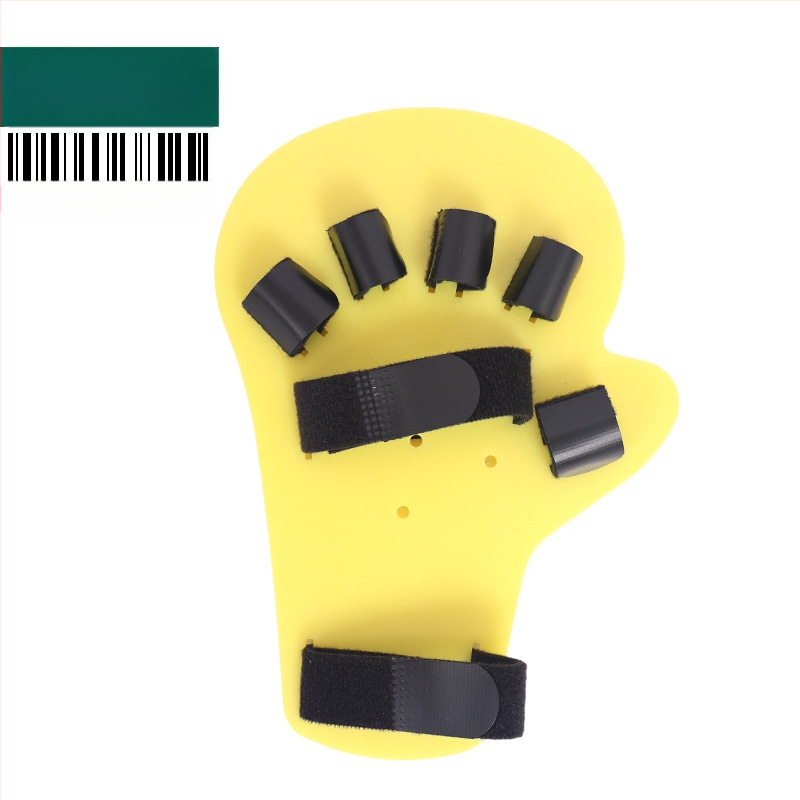 Laste sõrmede rehabilitatsioonifiksatsiooni seade - plastist komposiitmaterjal, konks ja lukk, kätele, võimalik logode trükk