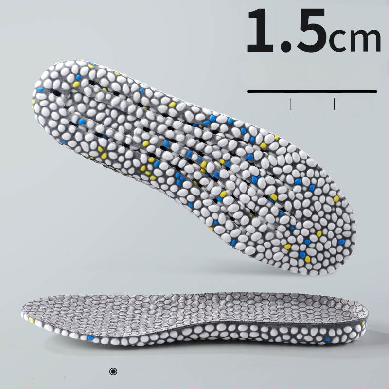 TPU sportlik sisetald kõrguse tõstmiseks, 3A antibakteriaalne/deodorant, hingav, löögisummutav, EU suurused 35–46