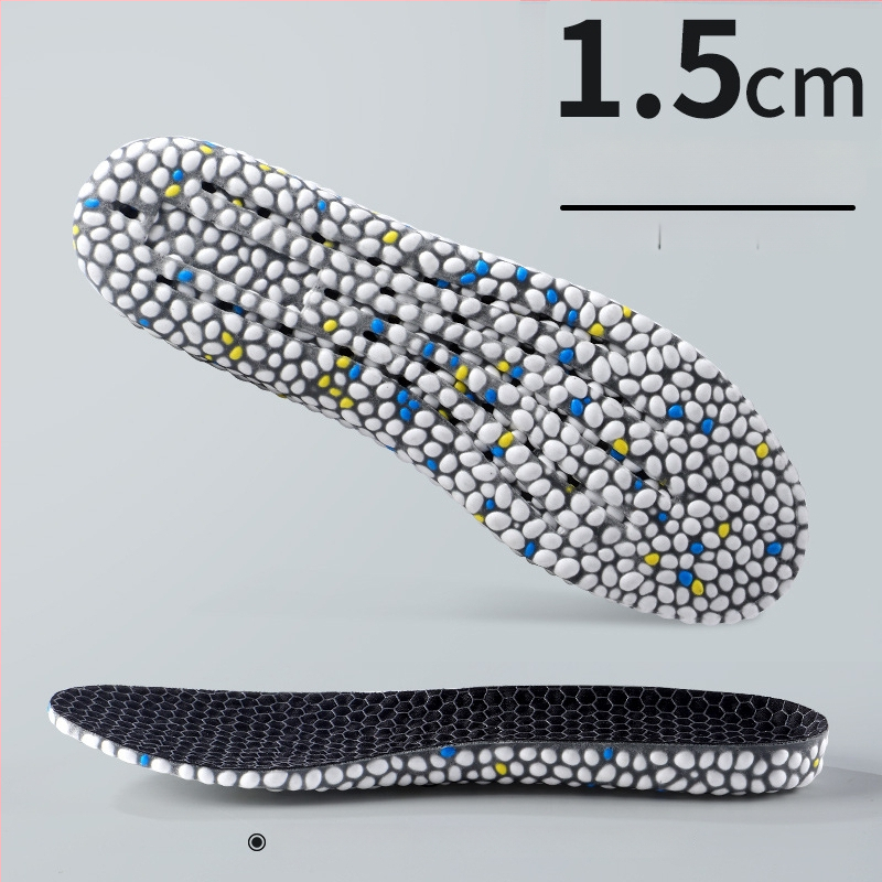 TPU sportlik sisetald kõrguse tõstmiseks, 3A antibakteriaalne/deodorant, hingav, löögisummutav, EU suurused 35–46