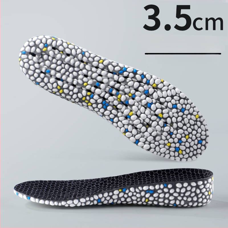 TPU sportlik sisetald kõrguse tõstmiseks, 3A antibakteriaalne/deodorant, hingav, löögisummutav, EU suurused 35–46